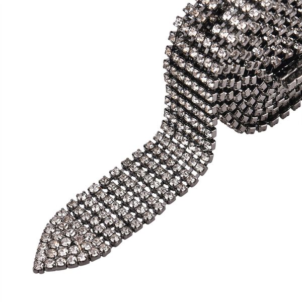 Kristall G&uuml;rtel, Schwarz image number 5