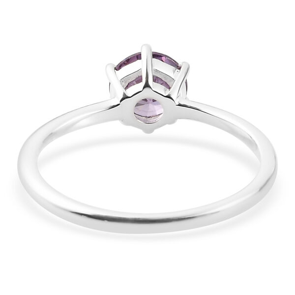 3er-Set Amethyst Zirkonia Solitär Ring, Ohrstecker und Anhänger 925 Silber ca. 2,50 ct image number 5