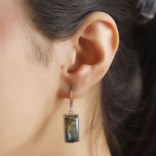 Labradorit Ohrringe - 14,45 ct. image number 3