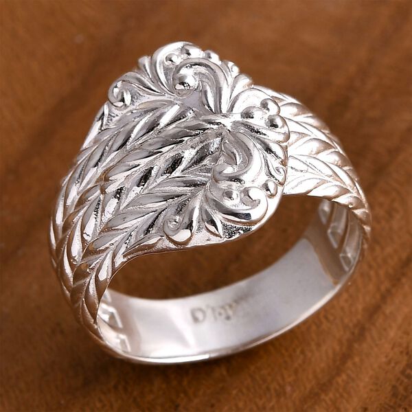 Royal Bali - D Joy 925 Silber Padian Schnalle Ring (Größe 16.00) ca. 6,10g image number 1