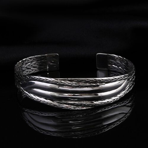 Royal Bali Kollektion- Armreif in 925 Silber. 19cm image number 1