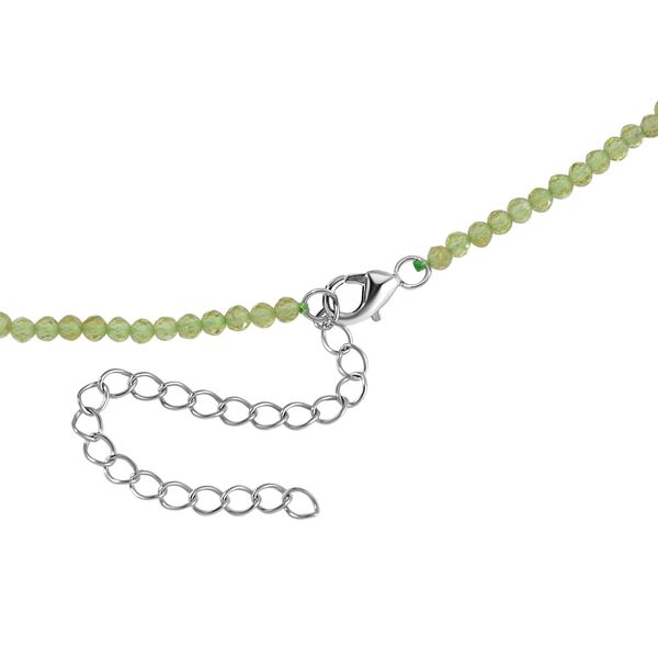 AA Natürliche Peridot 78+5 cm Halskette - 56,50 ct. image number 6