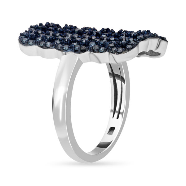 Blauer Diamant Cluster Cocktail Ring - 1 ct. image number 4
