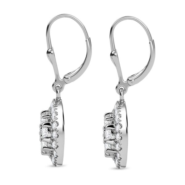 J Francis gefertigt mit SWAROVSKI- Swarovski Zirkonia Ohrringe image number 5