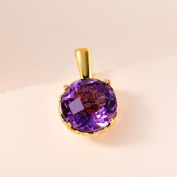 Afrikanischer Amethyst-Anh&auml;nger - 3,43 ct. image number 2