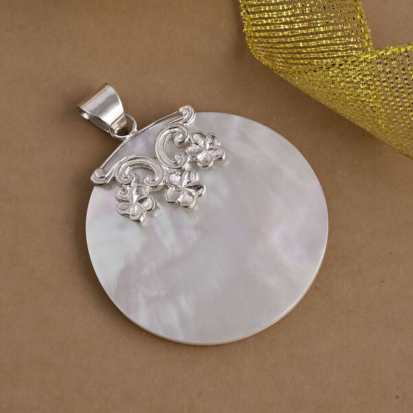 Perlmutt Anh&auml;nger 925 Silber Standard image number 1