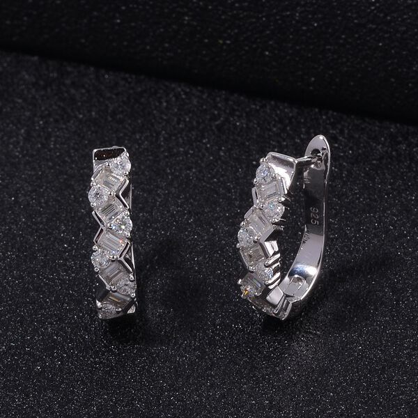 Moissanit Ohrringe - 1,57 ct. image number 2