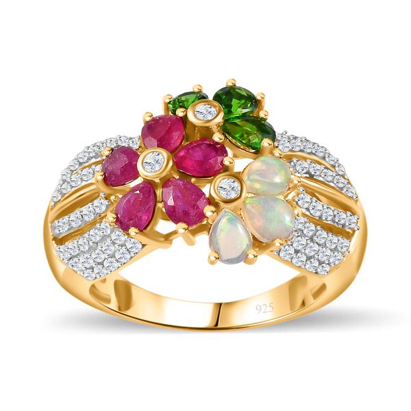 Multi-Edelstein Ring - 2,99 ct. image number 8