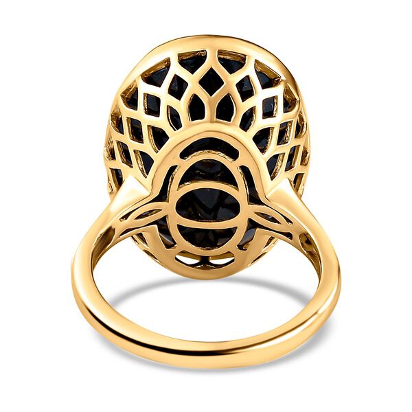 Schwarzer Turmalin-Ring - 20,60 ct. image number 6