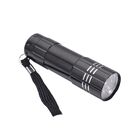 Mini-UV-Licht Taschenlampe, Metall, Kratzfest, (AAA Batterien nicht inklusive), 150g