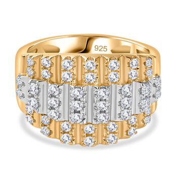 Moissanit Ring - 0,85 ct.