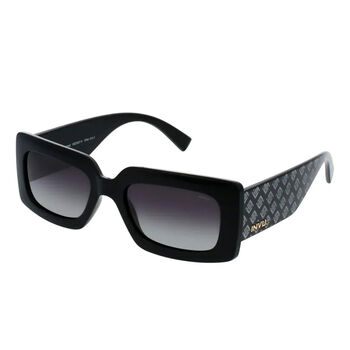 Sole und Luce - Swiss Eyewear - Transparente Polarisierende Damen Sonnenbrille, Schwarz