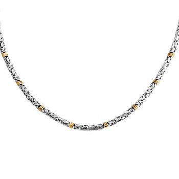 D'Joy Royal Bali - Zweifarbige Borobudur Halskette, 50cm