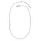 Weiße Opal-Halskette, ca. 45 cm, 925 Silber ca. 72,00 ct image number 0