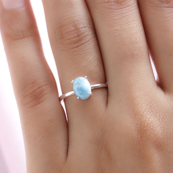 Larimar Ring - 1,45 ct. image number 3