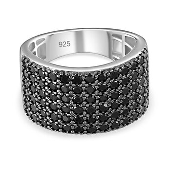 Schwarzer Spinell-Ring - 2,35 ct.