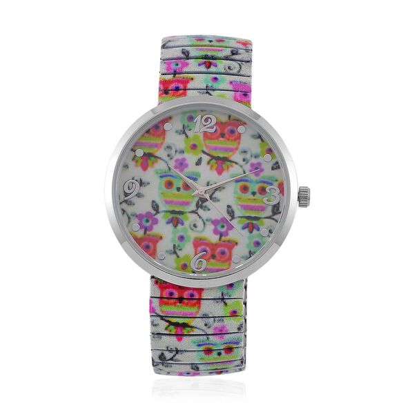 STRADA Armbanduhr &ndash; Eulen-Design, Japanisches Uhrwerk, Wasserresistent