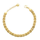 Königs-Armband, 585 Gold ca. 19+2.5 cm ca. 5,09g