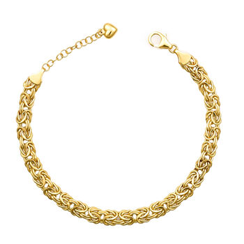 K&ouml;nigs-Armband, 585 Gold ca. 19+2.5 cm ca. 5,09g