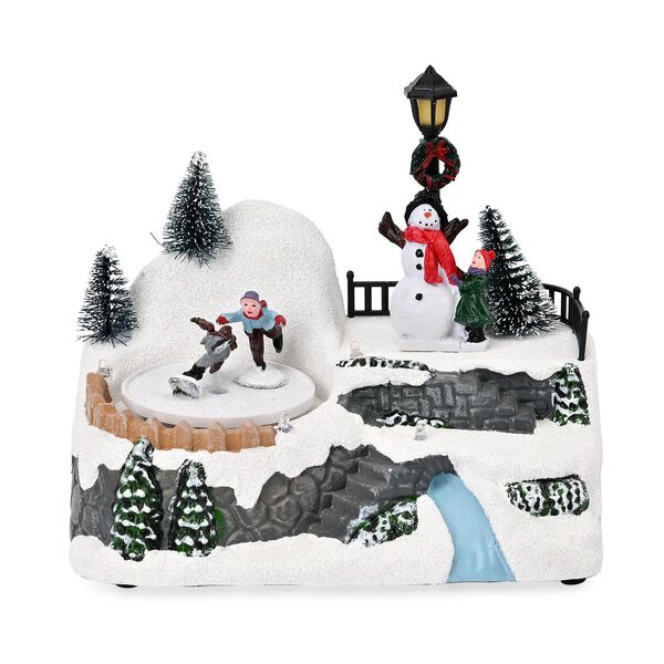 LED-Musikbox Karussell im Weihnachtsdesign image number 5