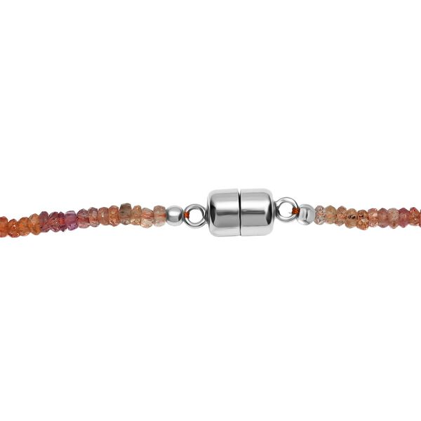 AA Multi Saphir 45cm Halskette - 47 ct. image number 5