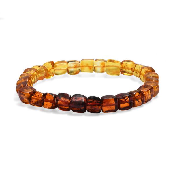 Bernstein Armband Flexibel, ca. 7.00 g