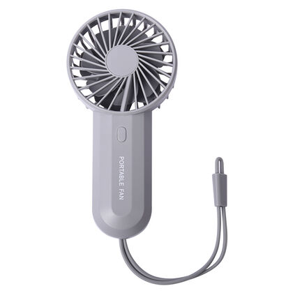 Tragbarer Mini Ventilator mit zwei L&uuml;fterfl&uuml;geln