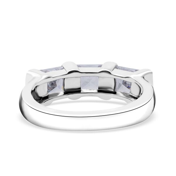 LUSTRO STELLA weißer Zirkonia Ring im Trilogie-Design image number 5