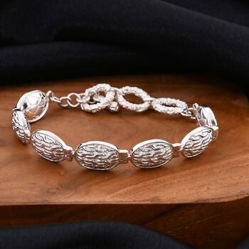 Royal Bali Kollektion- Gepr&auml;gtes M&uuml;nz-Armband