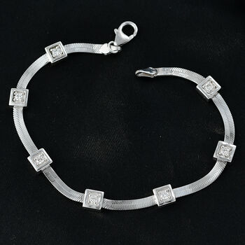 LUXURIANT SI-GH Labor Diamant 19cm Armband - 0,50 ct.