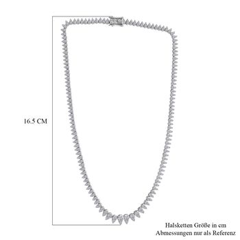LUXURIANT SGL zertifizierte SI-GH Labor Diamant Halskette, 40,5 cm - 5 ct.