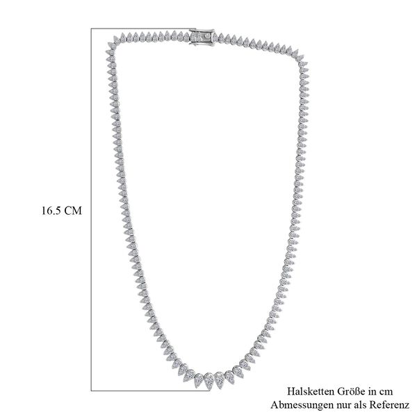 LUXURIANT SGL zertifizierte SI-GH Labor Diamant Halskette, 40,5 cm - 5 ct. image number 4