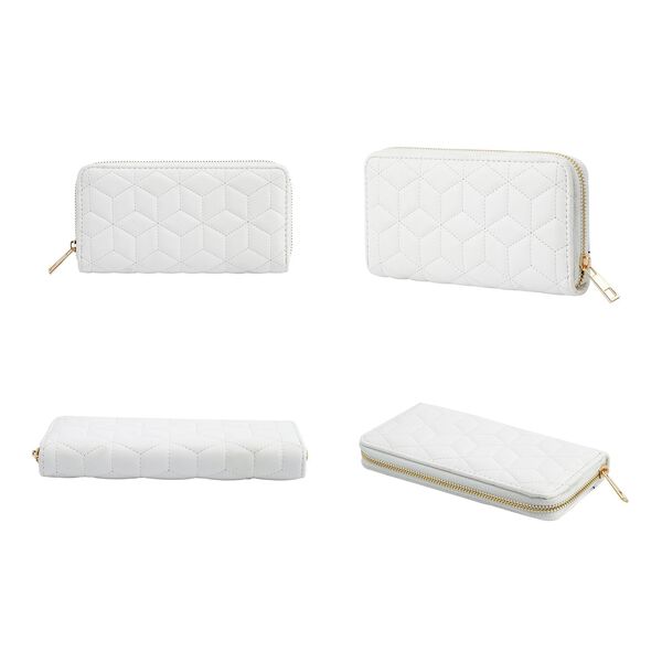 Brieftasche aus Kunstleder, Rosa image number 2