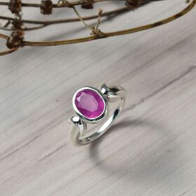 D'Joy Ilakaka Rosa Saphir Ring - 3,82 ct.