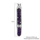 Infinity afrikanische Amethyst-Ohrringe image number 4