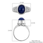 Royal Bali Kollektion - Tansanit Ring 925 Silber image number 5