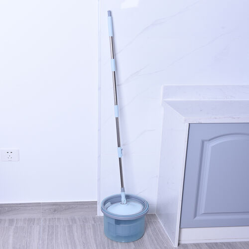 HOMESMART: Wisch-Set mit 2 Tüchern inkl. Schmutzwassertrenner, Hellblau  image number 1