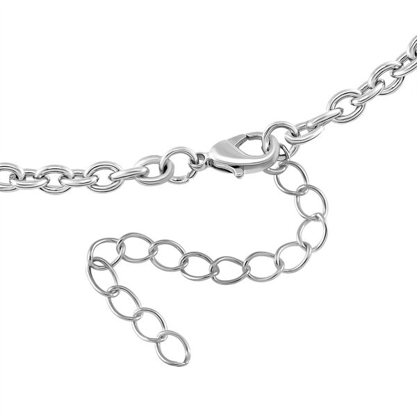 Y-Halskette in Silberton, 52 cm image number 4