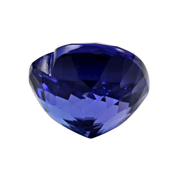 Tanzanite Heart Free Faceted Cut 4A 18.05 Ct image number 2