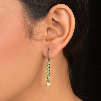 Peridot Ohrringe 316L Edelstahl ca. 2.99 ct