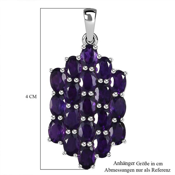 Afrikanischer Amethyst-Anh&auml;nger- 7,40 ct. image number 6