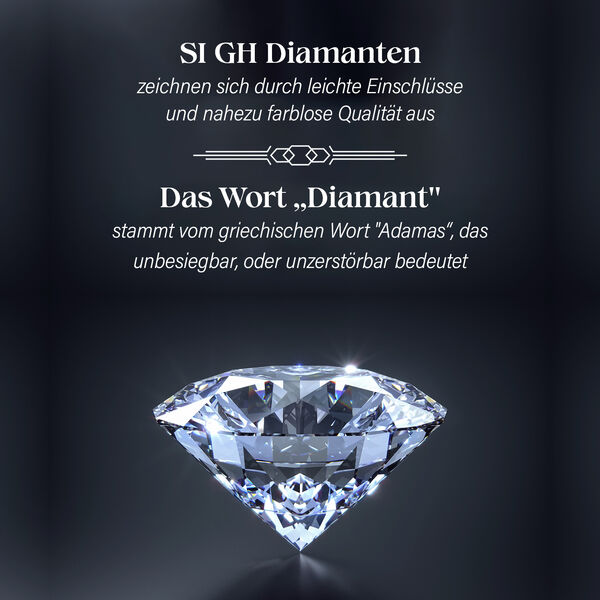 New York Kollektion - SI G-H Diamant Armband, 19 cm, 585 Weißgold - 2 ct. image number 3