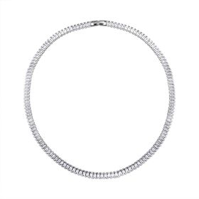 LUSTRO STELLA Zirkonia Halskette, 45cm - 54,62 ct.