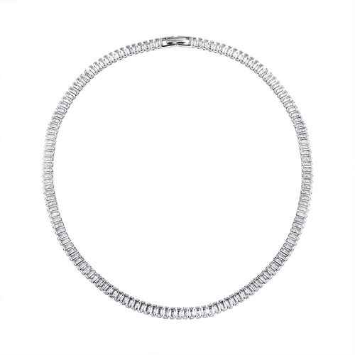 LUSTRO STELLA Zirkonia Halskette, 45cm - 54,62 ct. image number 0