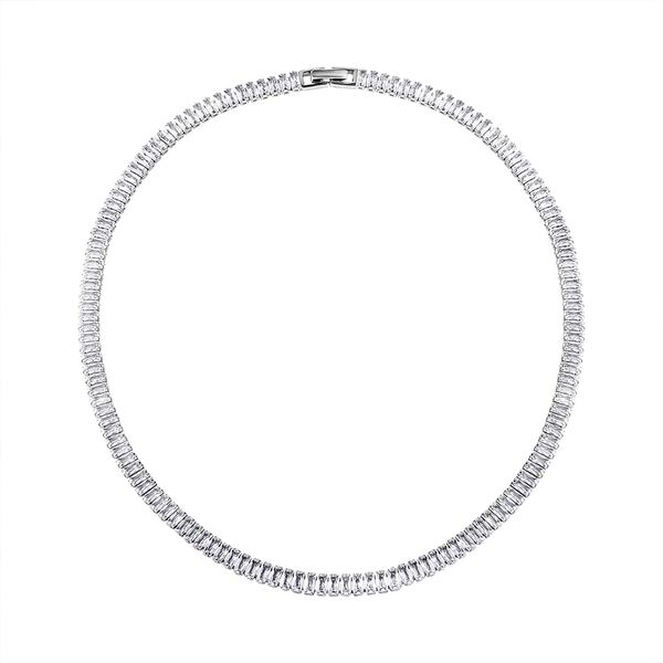 LUSTRO STELLA Zirkonia Halskette, 45cm - 54,62 ct. image number 0
