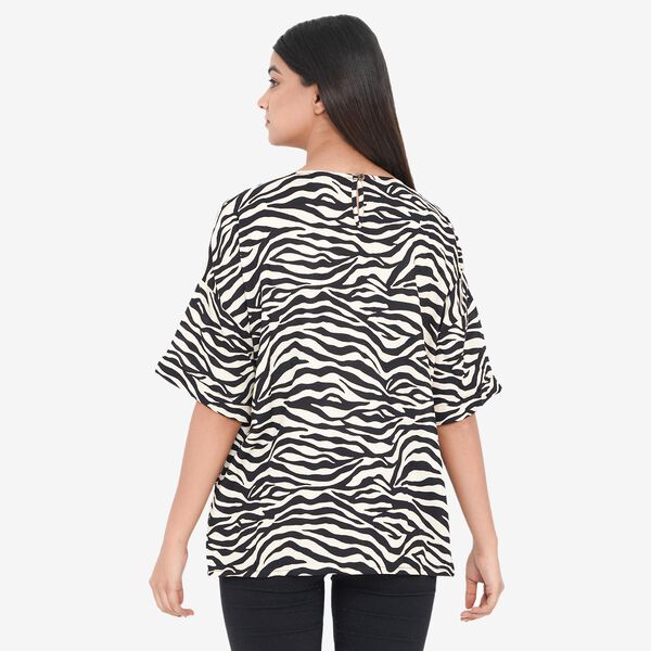 Tamsy bedrucktes Top, Blumendruck, Gr&ouml;&szlig;e 40 image number 1