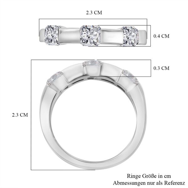 Moissanit Ring - 1,05 ct. image number 7