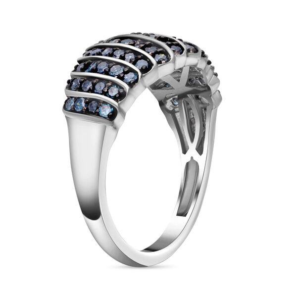Blauer Diamant-Ring - 1 ct. image number 4