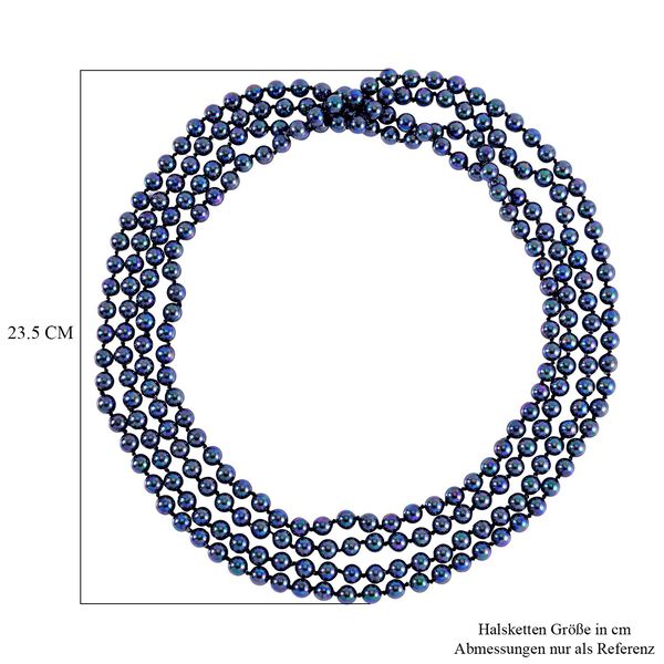 Tahiti Muschelkernperlen Halskette image number 5