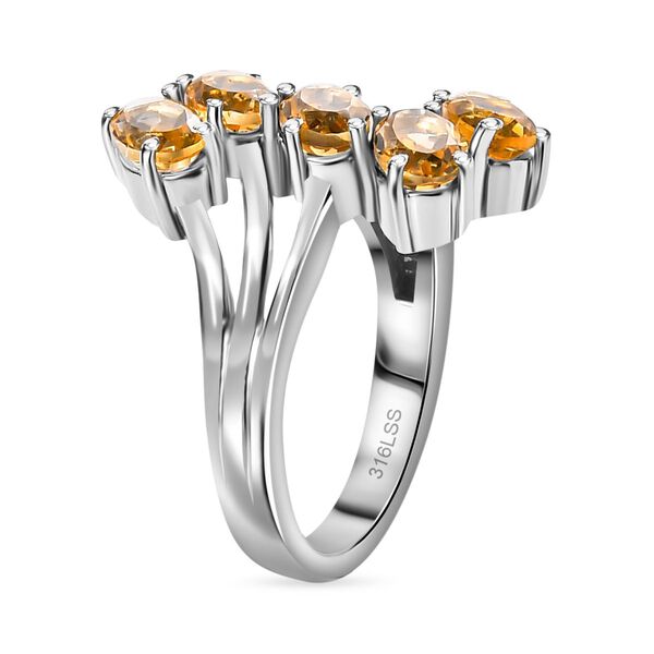 Citrin Ring - 2,06 ct. image number 5
